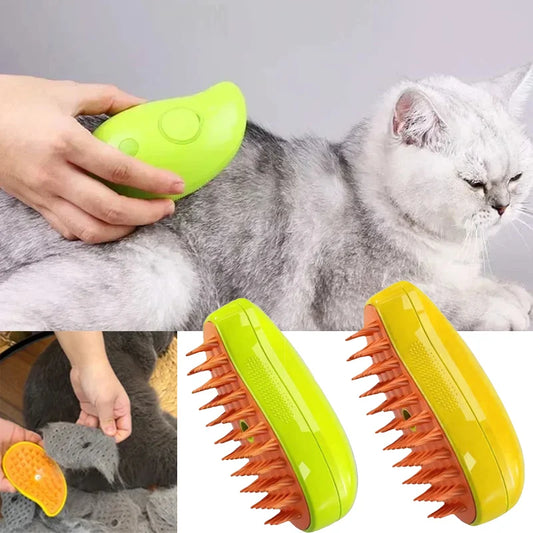 Pet Steam Massage Brush